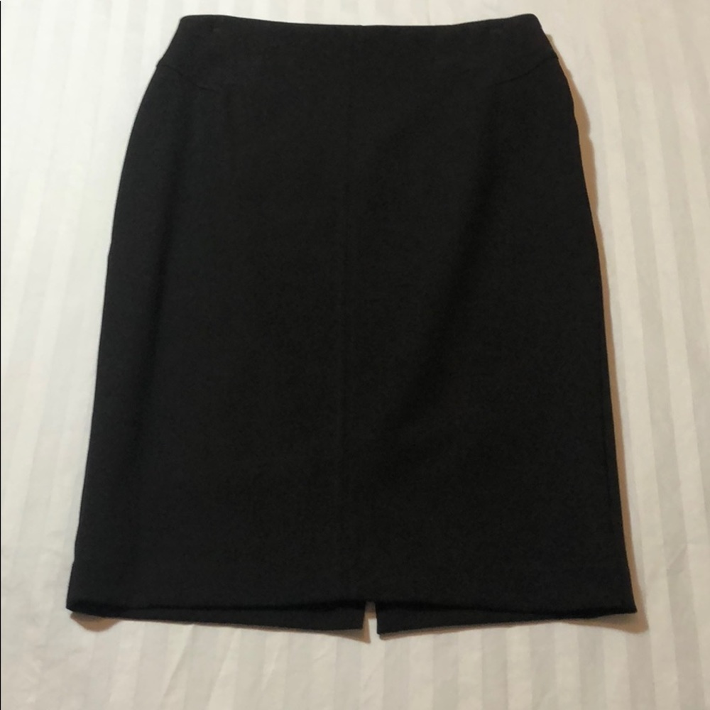 White House Black Market Black Midi Pencil Skirt